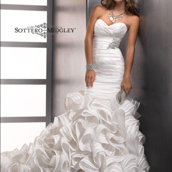 Sottero Midgely Haute Couture Wedding Gown - Picture 2 of 7